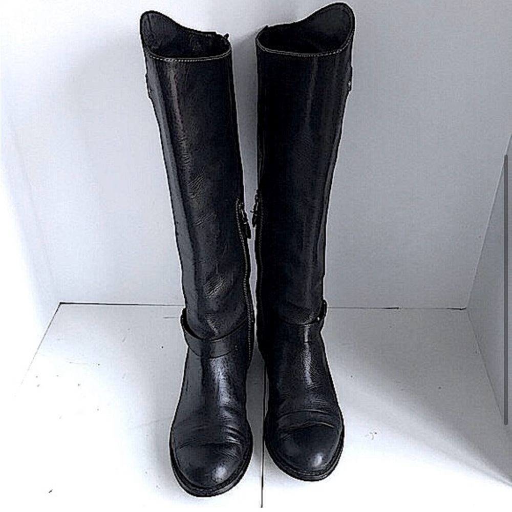 Halogen Kate Leather Riding Boots Size 8